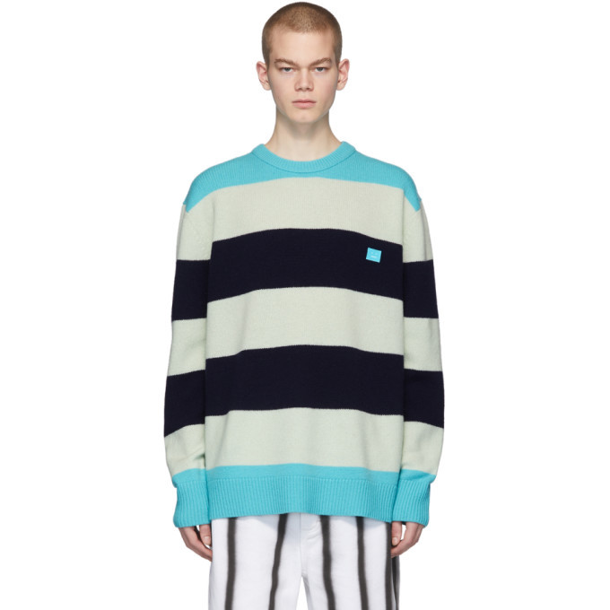 Face Sweater Acne Nimah Sweater Nimah Stripe Acne Studios Nimah