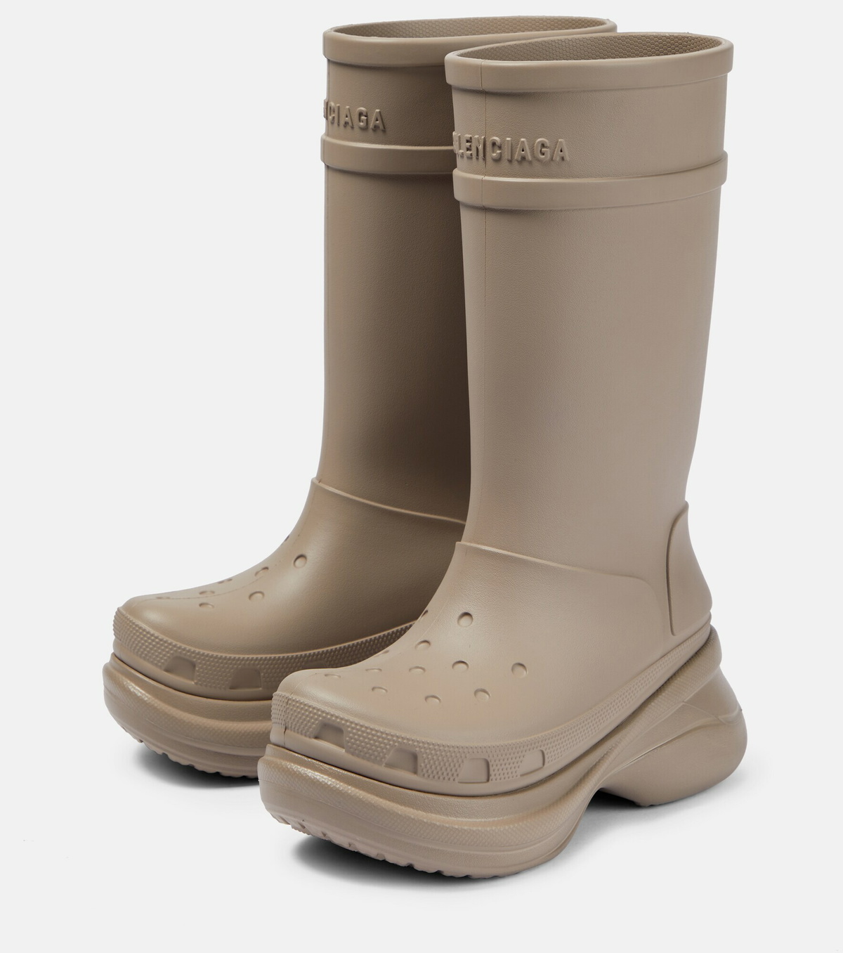 Balenciaga - x Crocs mid-calf boots Balenciaga