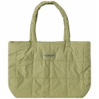 Museum of Peace and Quiet Men's Mopq Quilted Tote Bag in Olive