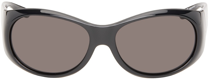 Photo: Courrèges Black Hybrid 01 Sunglasses