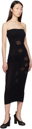 Paloma Wool Black Artemas Midi Dress