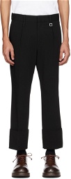 Wooyoungmi Black Cabra Trousers