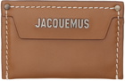 Jacquemus Brown Le Chouchou 'Le porte carte Meunier' Card Holder