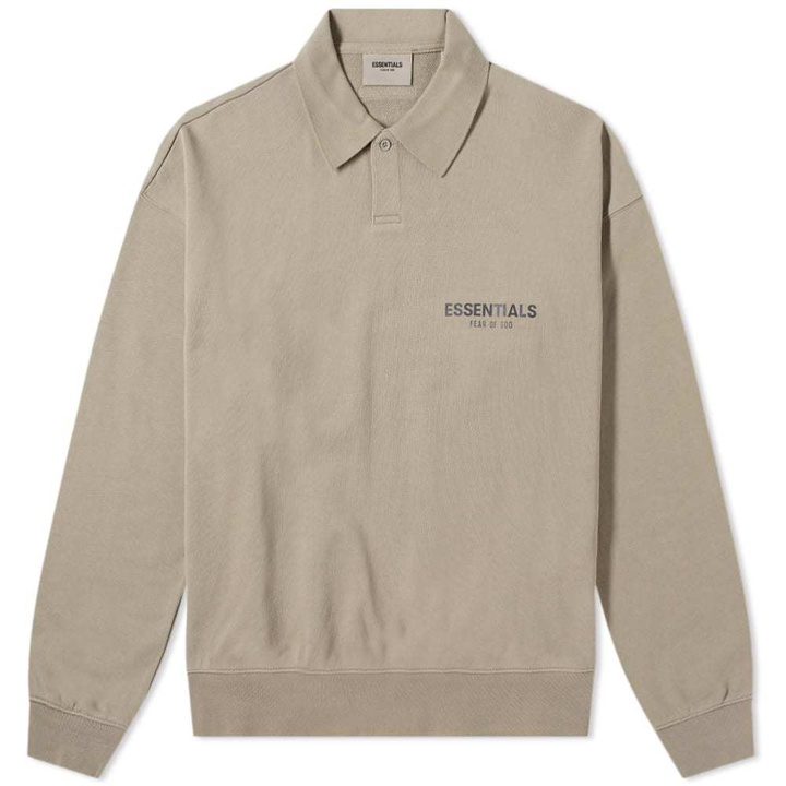 Photo: Fear Of God Essentials Long Sleeve Polo