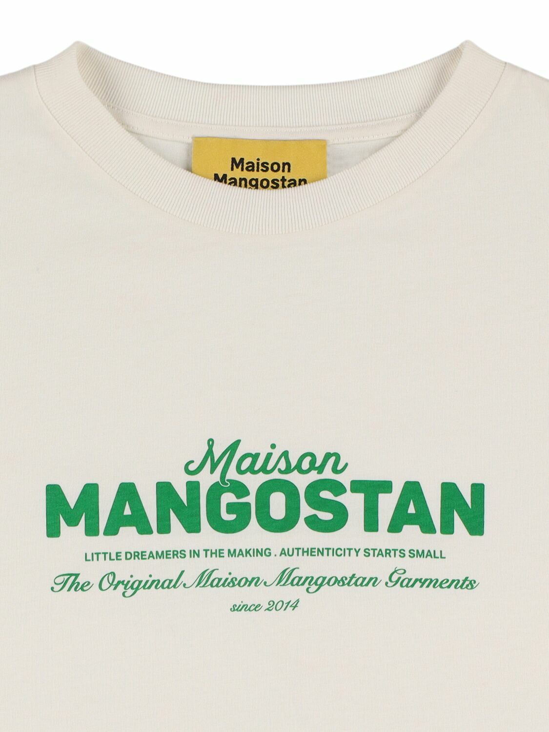 MAISON MANGOSTAN Printed Organic Cotton T-shirt