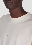 Logo Embroidery T-Shirt in White