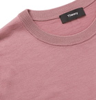 Theory - Riland Merino Wool-Blend Sweater - Pink