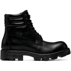 Diesel Black D-Hammer Combat Boots