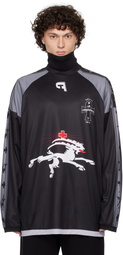 Prototypes Gray Insideout Football Long Sleeve T-shirt