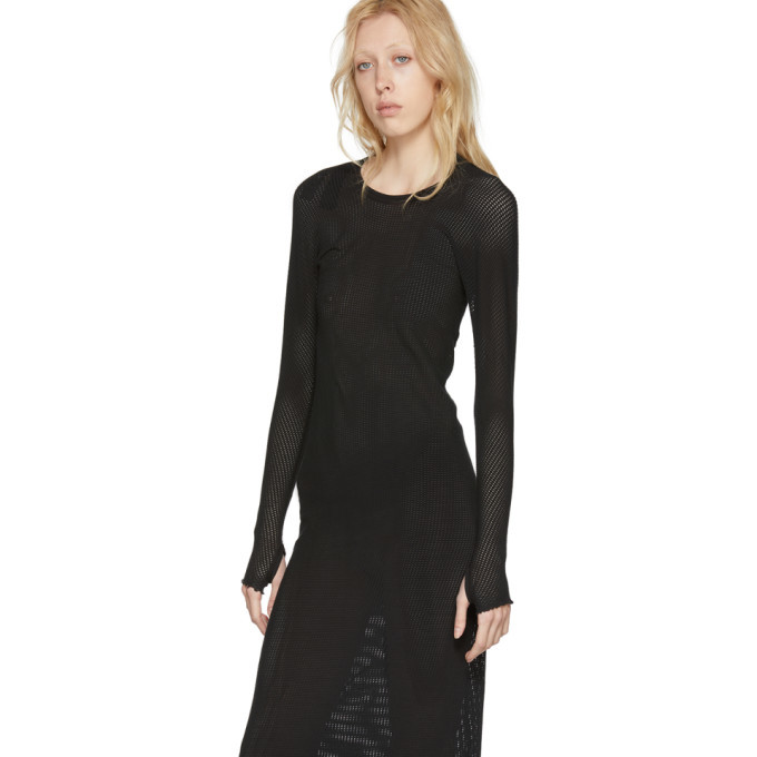 Boris Bidjan Saberi Black Object Dyed Dress