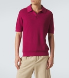 Zegna Knitted cotton polo shirt