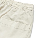 Barena - Cotton-Blend Twill Drawstring Trousers - Neutrals