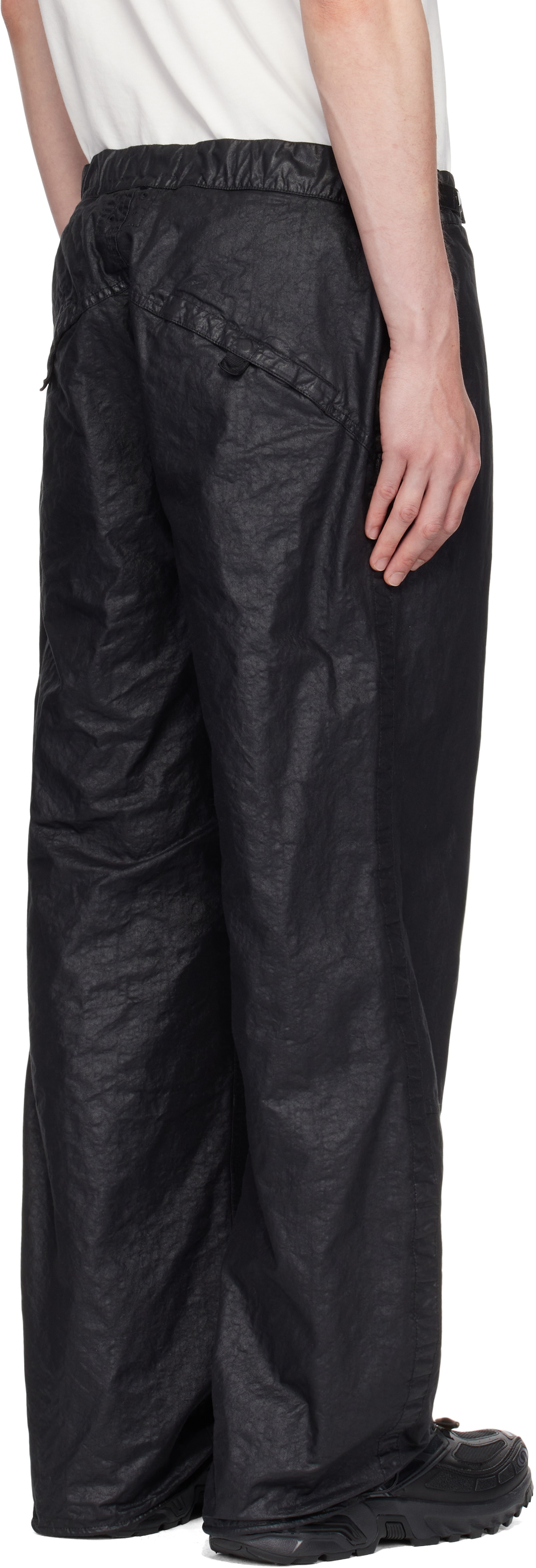 カーゴパンツ Stone  3100010 ORGANIC LOOK NYLON PANAMA-TC Black 3100010 ORGANIC LOOK NYLON PANAMA-TC Relaxed-fit chino