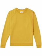 Folk - Rivet Cotton-Jersey Sweatshirt - Yellow