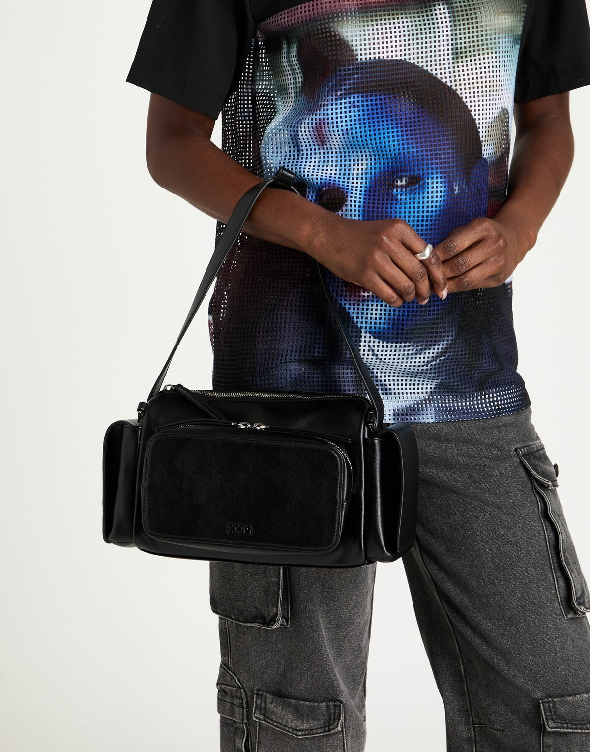 Gcds Womens Shoulder bag in Black
