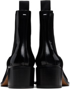 Maison Margiela Black Tabi City Chelsea Boots