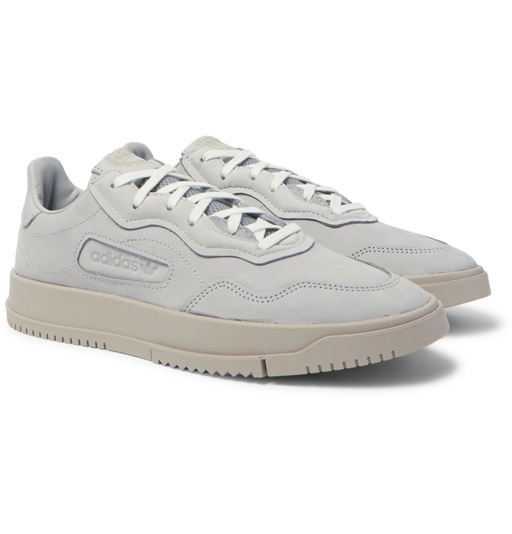 Photo: adidas Originals - SC Premiere Leather Sneakers - Gray