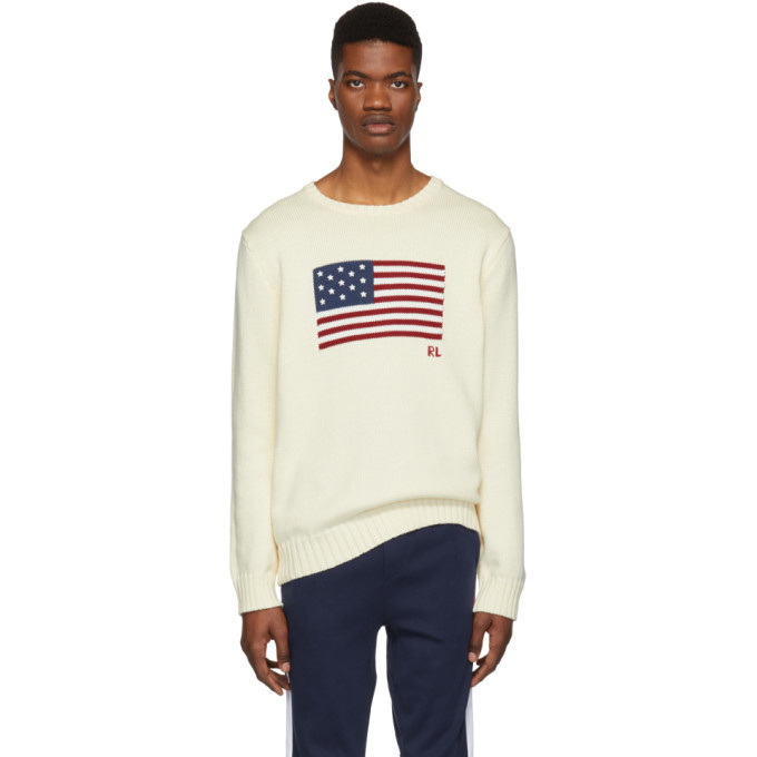 Photo: Polo Ralph Lauren Off-White Knit Icon Sweater