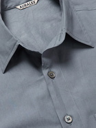 Auralee - Cotton-Twill Shirt - Blue