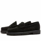 Bass Weejuns Men's Larson 90s Loafer in Black Suede