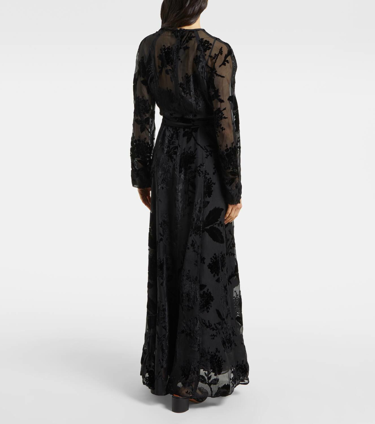 zimmermann black velvet dress Zimmermann Illustration Velvet Mini Dress