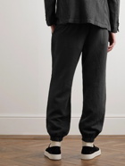 Barena - Tapered Linen and Cotton-Blend Suit Trousers - Black