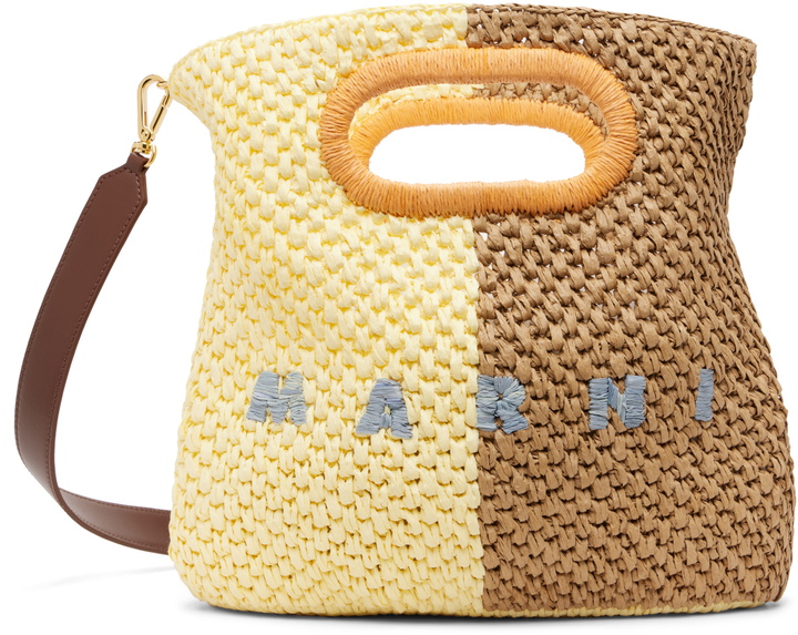 Photo: Marni Brown & Yellow Paper Raffia Seaside Bag