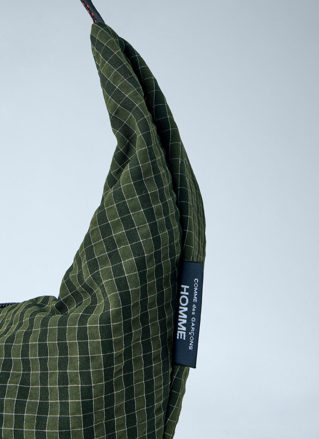 Comme des Garçons Homme Grid Check Shoulder Bag