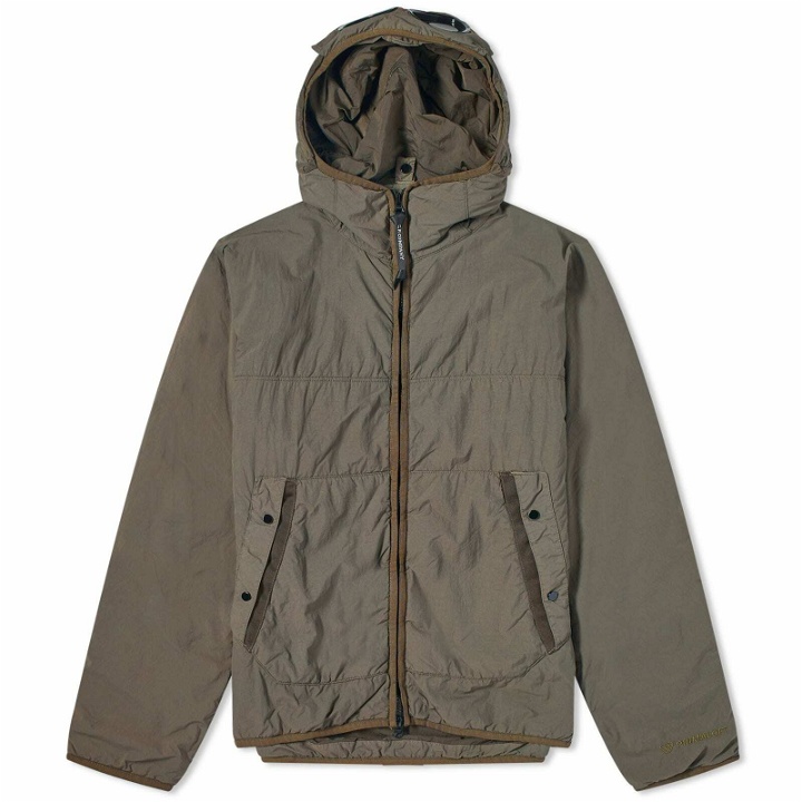 Photo: C.P. Company Men's GDP Goggle Jacket in Olive Night