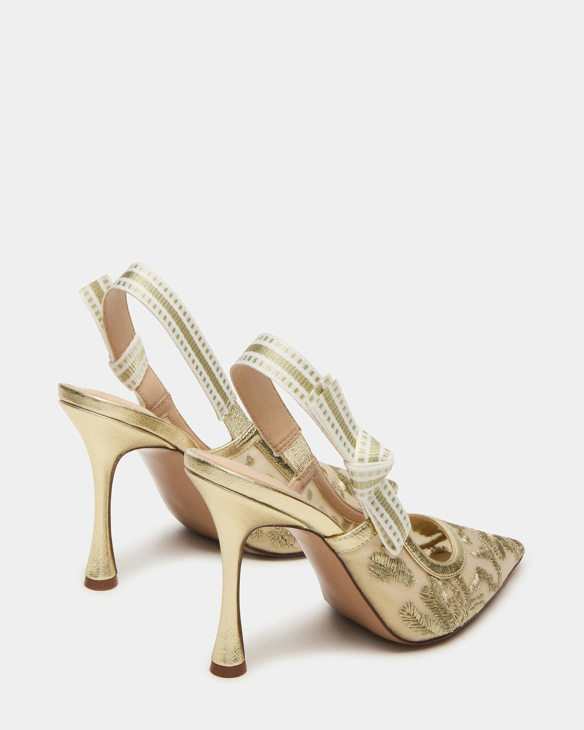 Steve Madden Bri Heels in Gold