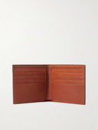 SAINT LAURENT - Leather-Trimmed Monogrammed Coated-Canvas Billfold Wallet