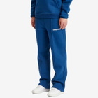 ANNIE HOOD Men's Straight College Joggers in Navy