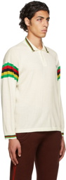 Bode Merino Cycling Sweater Polo