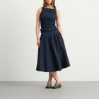 Peachy Den Women's Deba Skirt in Midnight