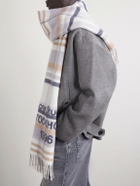 Acne Studios - 1996 Fringed Checked Wool Scarf