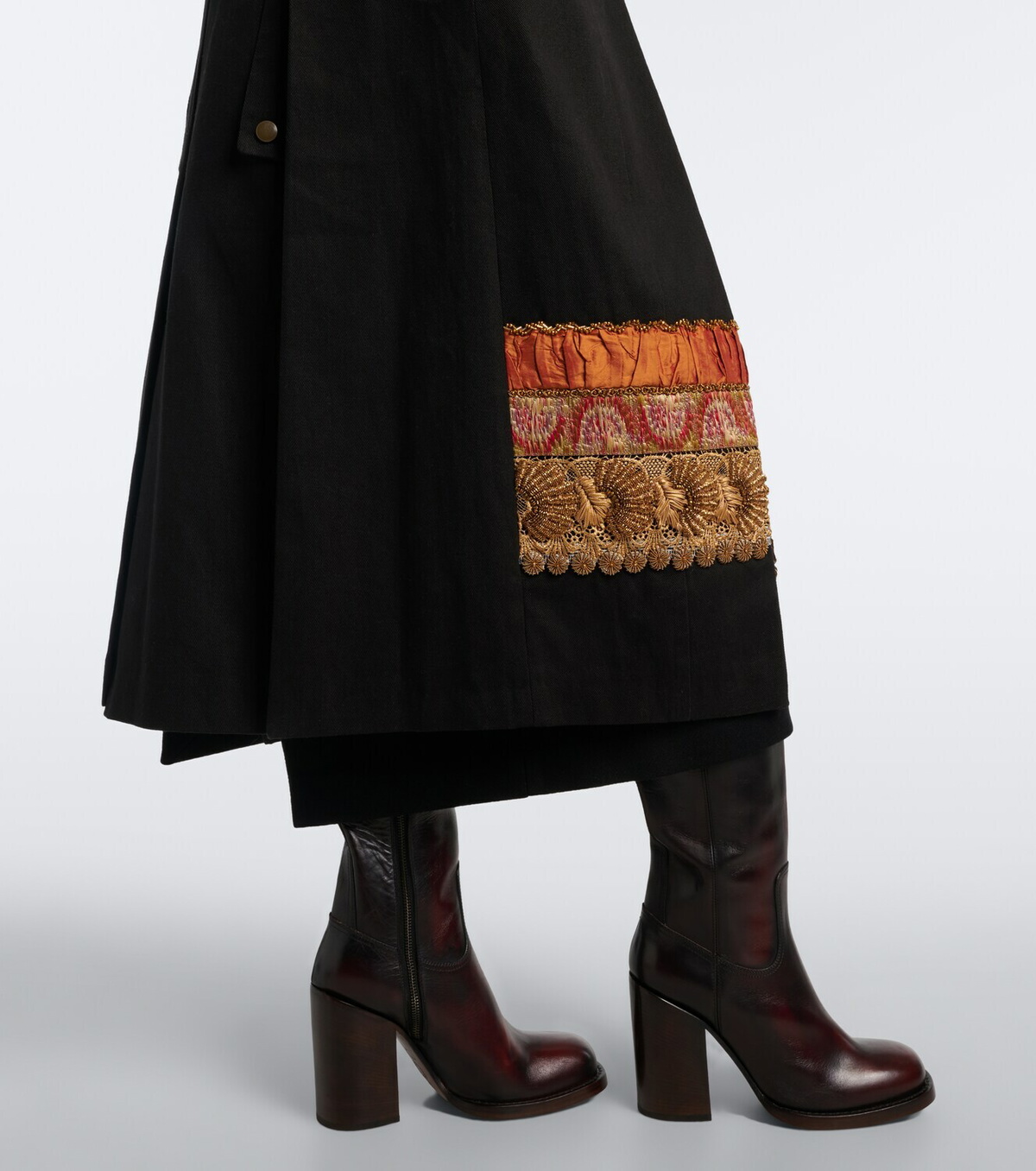 Dries Van Noten Embellished cotton vest
