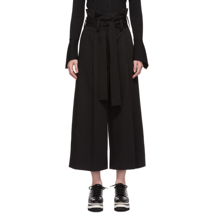 Photo: Stella McCartney Black Wool Tailoring Trousers