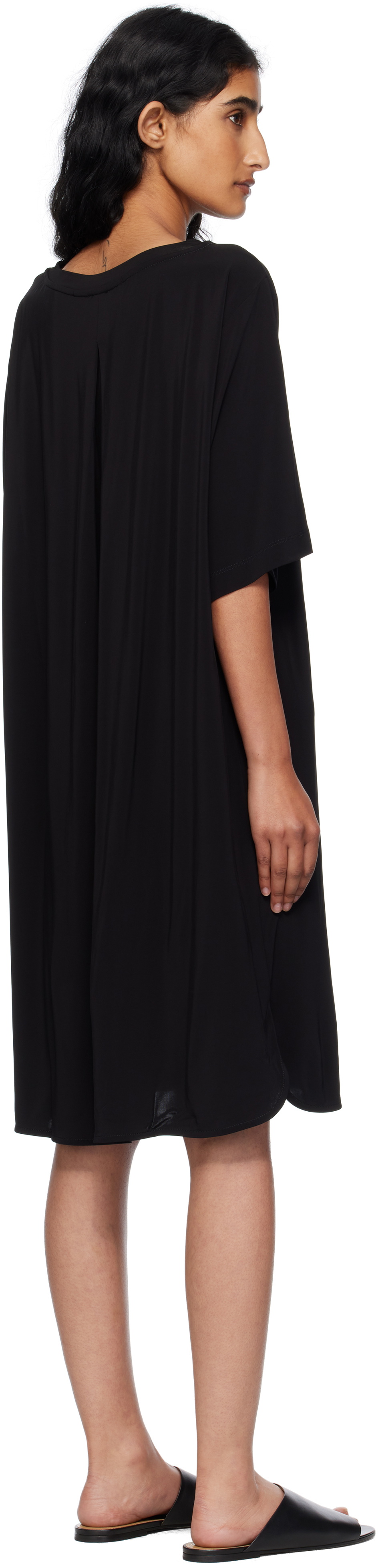 Max Mara Black Luna Minidress