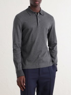 Zegna - Cotton Polo Shirt - Gray