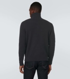 Tom Ford Wool and cashmere-blend half-zip sweater