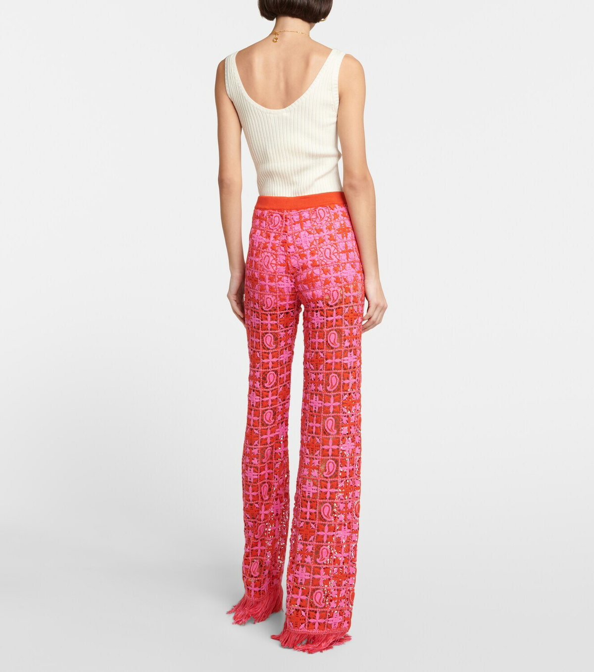 パンツ ETRO SS25 Trousers (WREA0014 AK893X0883) ETRO | White Women's Casual Pants | YOOX
