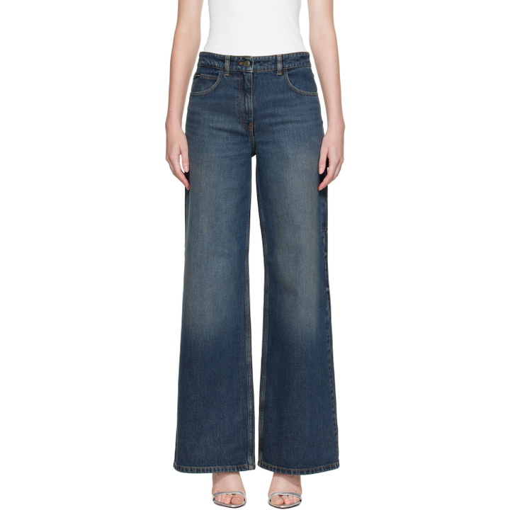 Photo: Courrèges Blue Baggy Jeans
