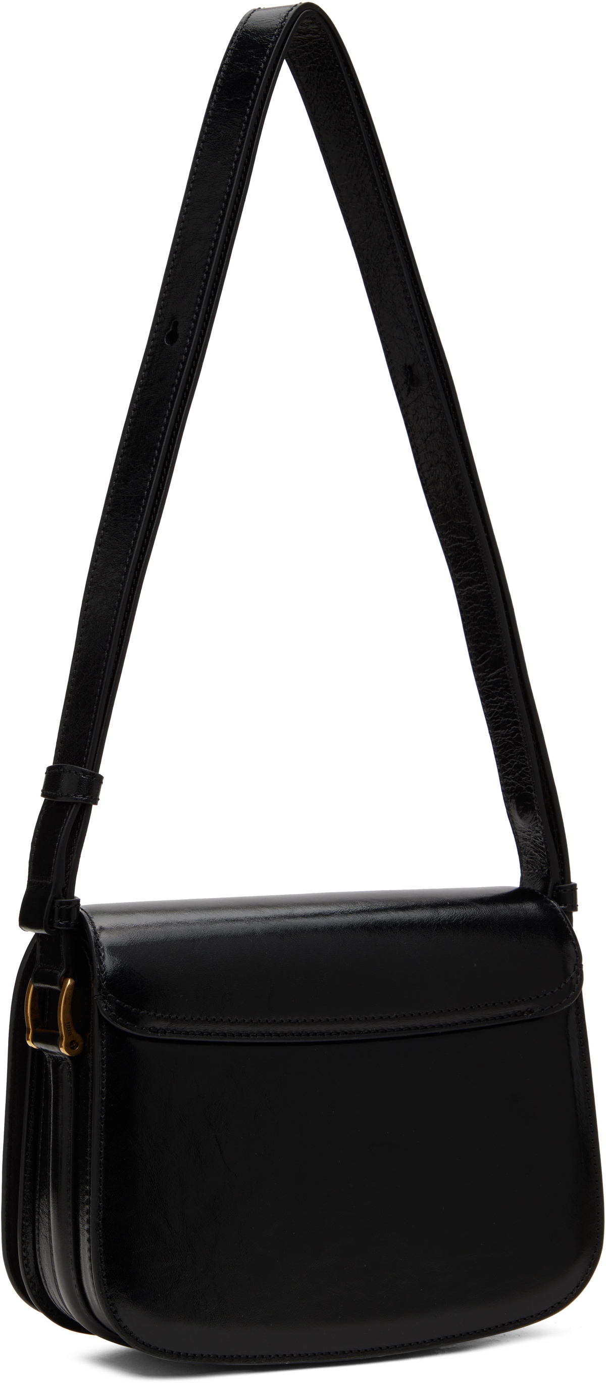 AMI Paris Black Leather Paris Paris Bag