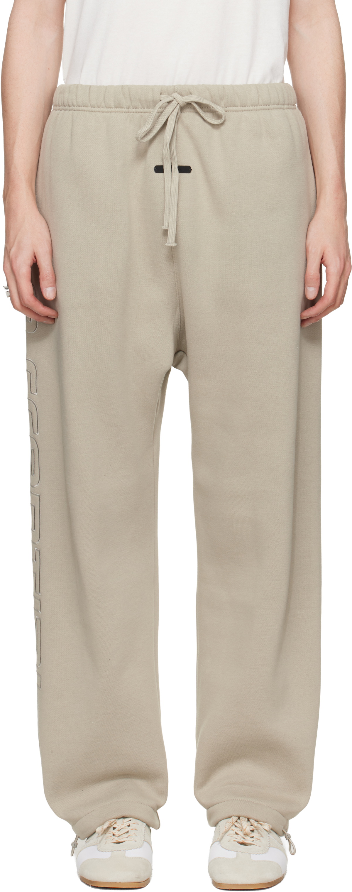 Fear of God ESSENTIALS Gray Active Trace Relaxed Sweatpants