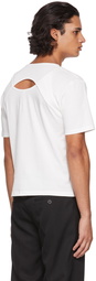 Dion Lee White Holster T-Shirt