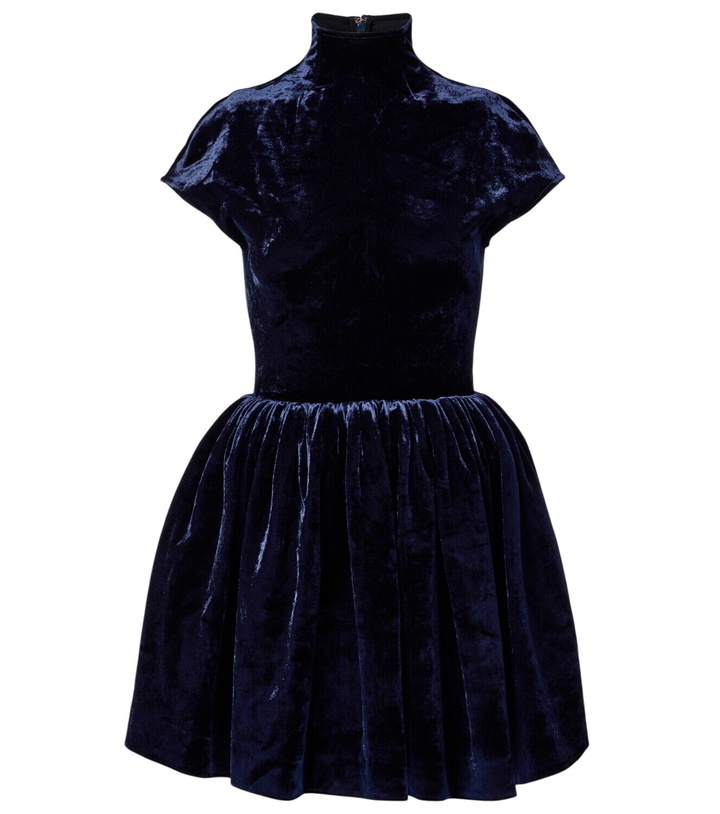 Alaa Asymmetric draped minidress ALAA Alaa Asymmetric draped minidress ALAA