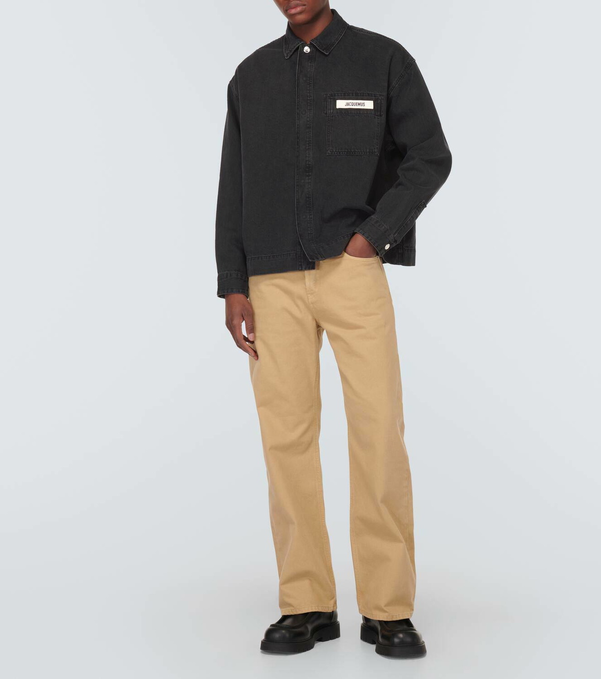 VIP【関税送料無料】希少 Jacquemus La Chemise De-Nimes Shirt Jacquemus La Chemise De-Nîmes denim shirt Jacquemus