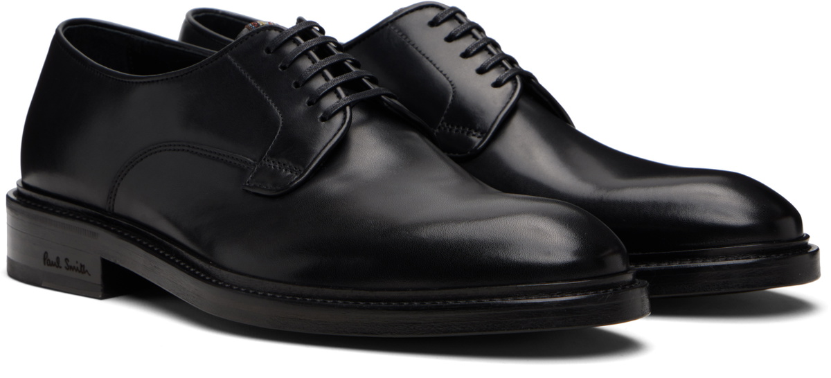 Paul Smith Black Leather Magnum Derbys