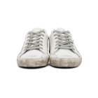 Golden Goose Silver and Gold Superstar Sneakers