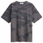 Stone Island Men's Camouflage T-Shirt in Blue Grey